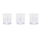 Melrose Dotted Glass Votive Candle Holder (Set of 3)