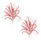 Melrose Glittered Pine Tinsel Branch (Set of 2)