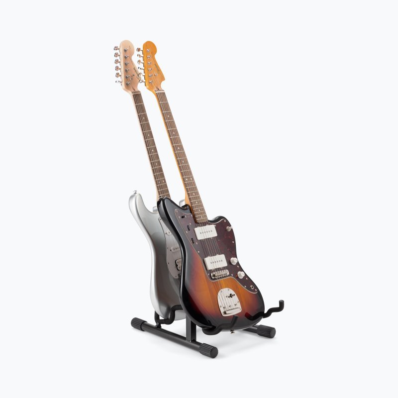 On‑Stage GS7462DB Professional Double A‑Frame Guitar Stand Black