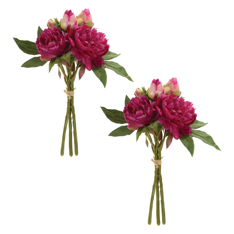 Melrose Peony Floral Bundle (Set of 2)