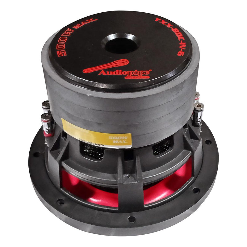 Audiopipe 6.5" Woofer 250W RMS/500W Max Dual 4 Ohm Voice Coils - TXX-BDC-IV-6
