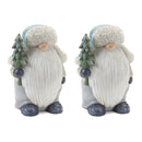 Melrose Gnome with Pine Tree Figurine (Set of 2)