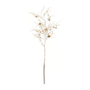 Melrose Flocked Sleigh Bell Twig Branch (Set of 2)