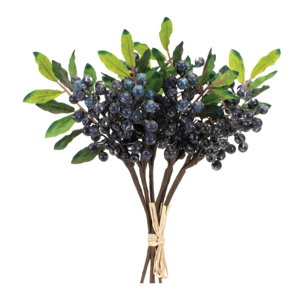 Melrose Blue Berry Foliage Bundle (Set of 2)