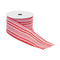 Melrose Holiday Stripe Ribbon (Set of 2)