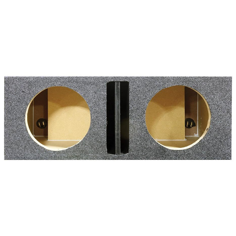 QPower Dual 12" Ported Sub Box QHD212VDIV