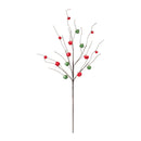 Melrose Sleigh Bell Twig Branch (Set of 6)