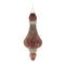 Melrose Ribbed Glass Drop Ornament (Set of 6)