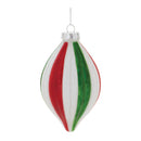 Melrose Ribbed Glass Ornament (Set of 12)