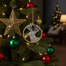 Melrose Deer Mount Ornament (Set of 12)