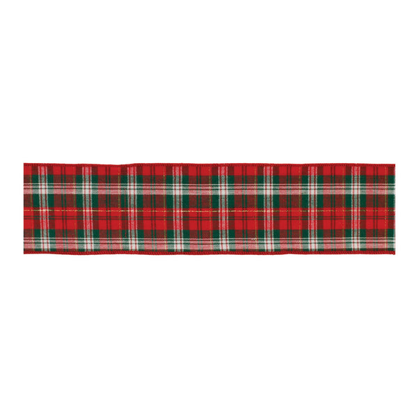 Melrose Plaid Holiday Ribbon