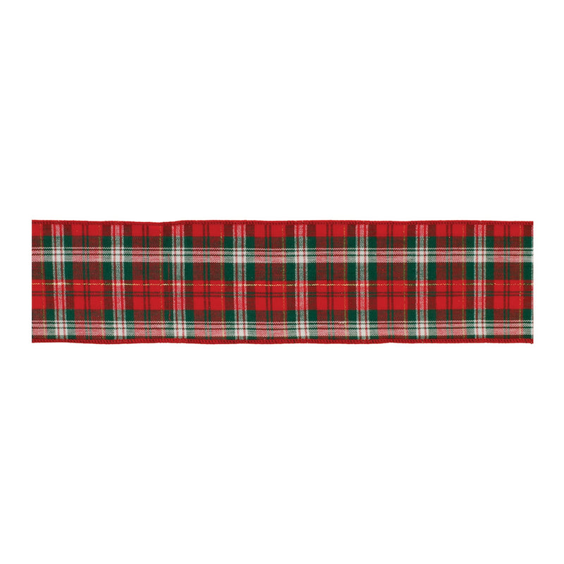 Melrose Plaid Holiday Ribbon