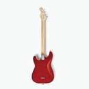 Loog Fender X Loog 3-String Stratocaster Guitar - Candy Apple Red