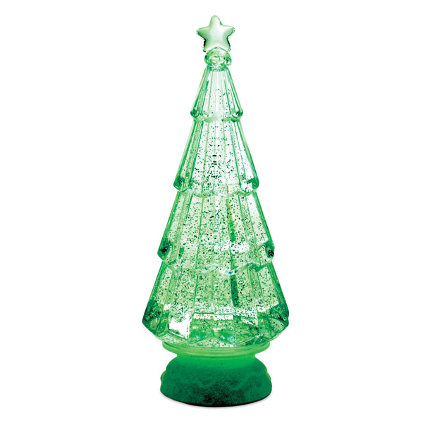Melrose Green LED Christmas Tree 12"H