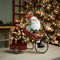 Melrose Whimsical Santa Riding Bike