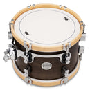 PDP Concept Classic 8x12" Mounted Tom – Walnut Stain with Natural Hoops