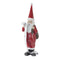 Melrose Frosted Long John Santa with Pine and List Accent (Set of 3)