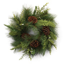 Melrose Mixed Pine Cedar Wreath 18"D