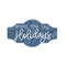 Melrose Wood Christmas Sentiment Sign (Set of 2)