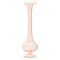 Melrose Pink Glass Stem Vase (Set of 2)