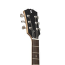 Stagg Standard Series Flat Top Electric Guitar - Cherry - Left Hand - New Open Box