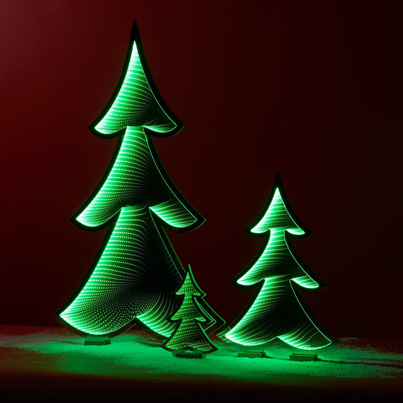 Melrose Green Pine Tree Ekkolight 11.75"H
