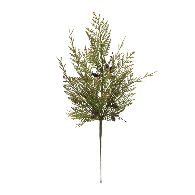 Melrose Faux Cedar Spray (Set of 4)