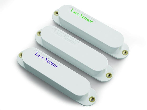 Lace Sensor Triple Rainbow SSS Pickup Set – Emerald/Silver/Purple