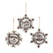 Melrose Cut Cookie Design Snowflake Ornament (Set of 12)