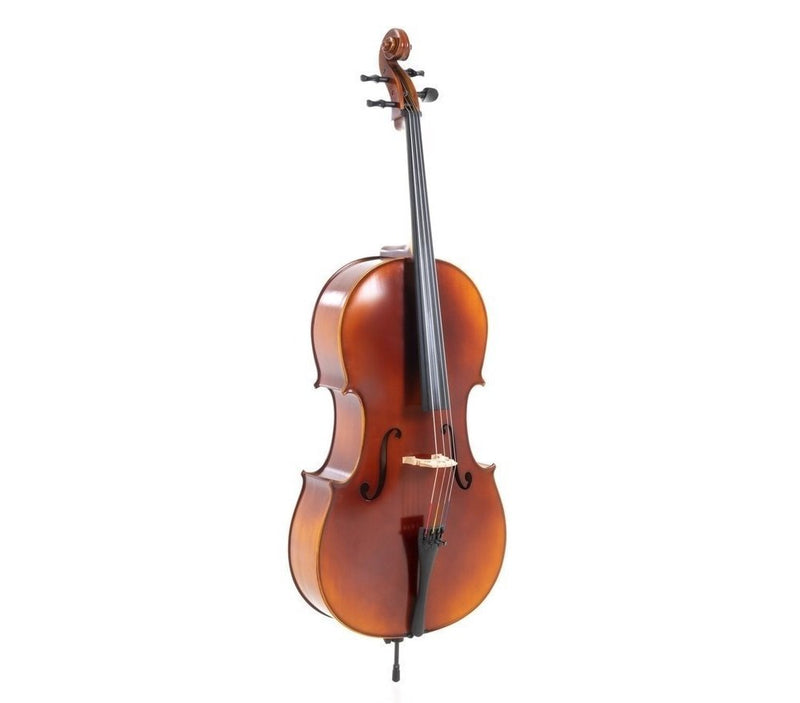 GEWA L'Apprenti VC1 Cello 3/4 - Fully Setup w/ Alphayue Strings & Bag