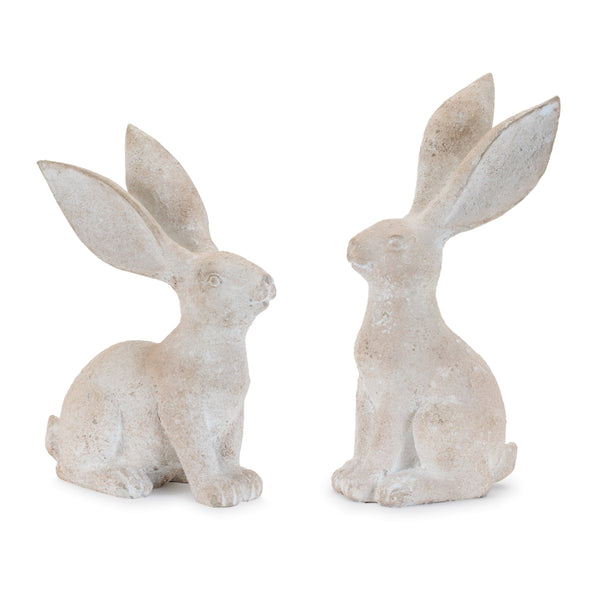 Melrose Long Ear Rabbit Figurine (Set of 4)