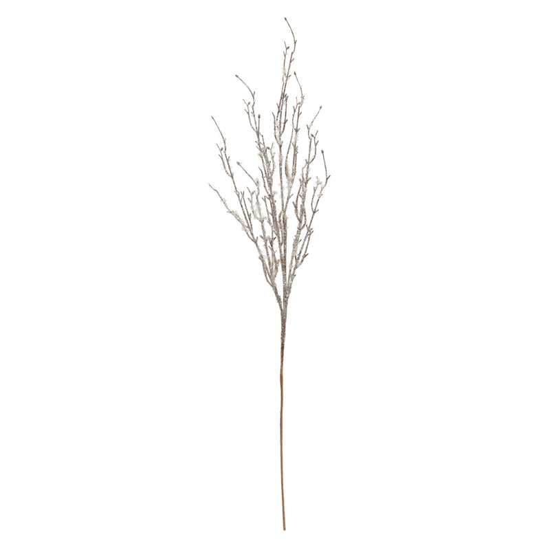 Melrose Flocked Glitter Branch (Set of 6)