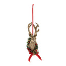Melrose Deer Head Mount Ornament (Set of 6)
