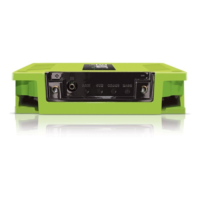 Banda BEAT3000.1GREEN 3000W RMS 1ch 1Ω Green Amplifier Subwoofer Subsonic Filter