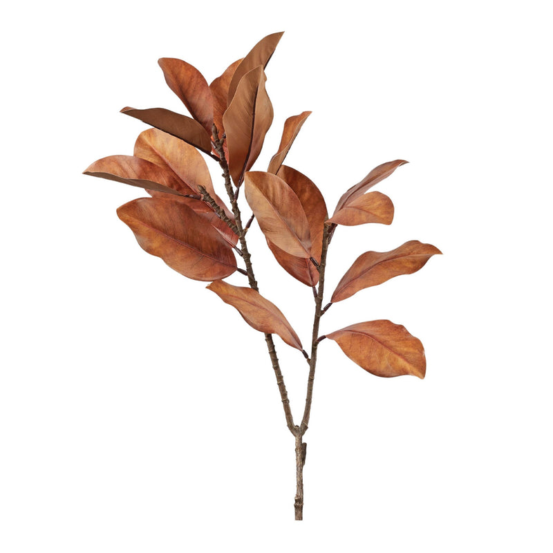 Melrose Fall Magnolia Leaf Spray (Set of 6)