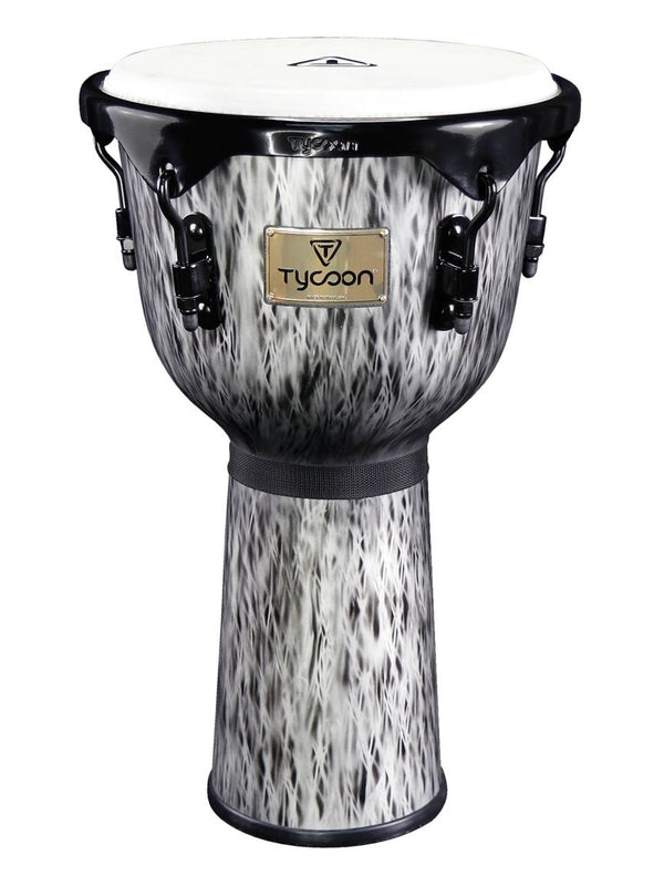 Tycoon TJSS-72 BSKS Supremo Select Bongos - Siam Oak, Kinetic Steel Finish