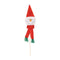 Melrose Plush Snowman Head Pick (Set of 6)