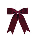 Melrose Burgandy Red Holiday Bow (Set of 2)
