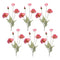 Melrose Poppy Floral Spray (Set of 6)