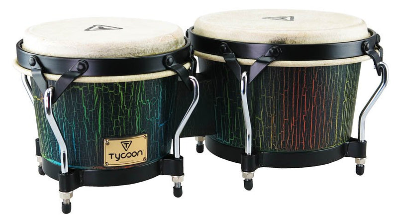 Tycoon Supremo Select Series Bongos 7" & 8.5" - Dark Iris Finish - STBS-B DI