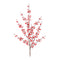 Melrose Ilex Berry Spray (Set of 4)