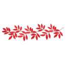 Melrose Fabric Leaf Garland (Set of 2)