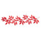 Melrose Fabric Leaf Garland (Set of 2)