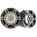 Fusion 6.5" Marine Speakers 75W RMS LED RGB Black