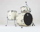 British Drum Co. Enigma 12/16/22 Maple Club Shell Pack - Olde English White
