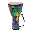 Remo Kids Percussion 8" Djembe Drum – Rain Forest Finish – KD-0608-01