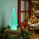 Melrose Green LED Christmas Tree 12"H