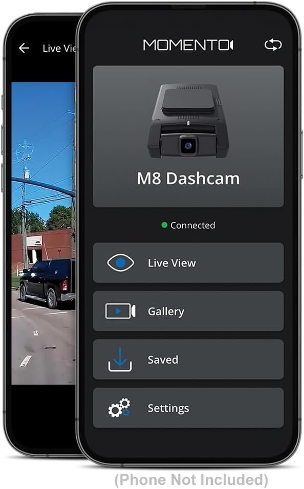 Momento MD-8000 M8 Dash Cam Front + Radar 32GB