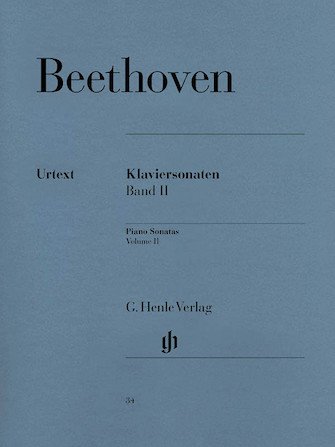 Beethoven Piano Sonatas Vol. II Sheet Music – Henle Urtext Edition – Piano Solo