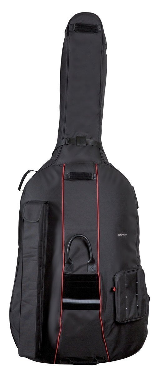 GEWA Prestige Rolly 3/4 Double Bass Gig Bag - 25mm Padding - Black